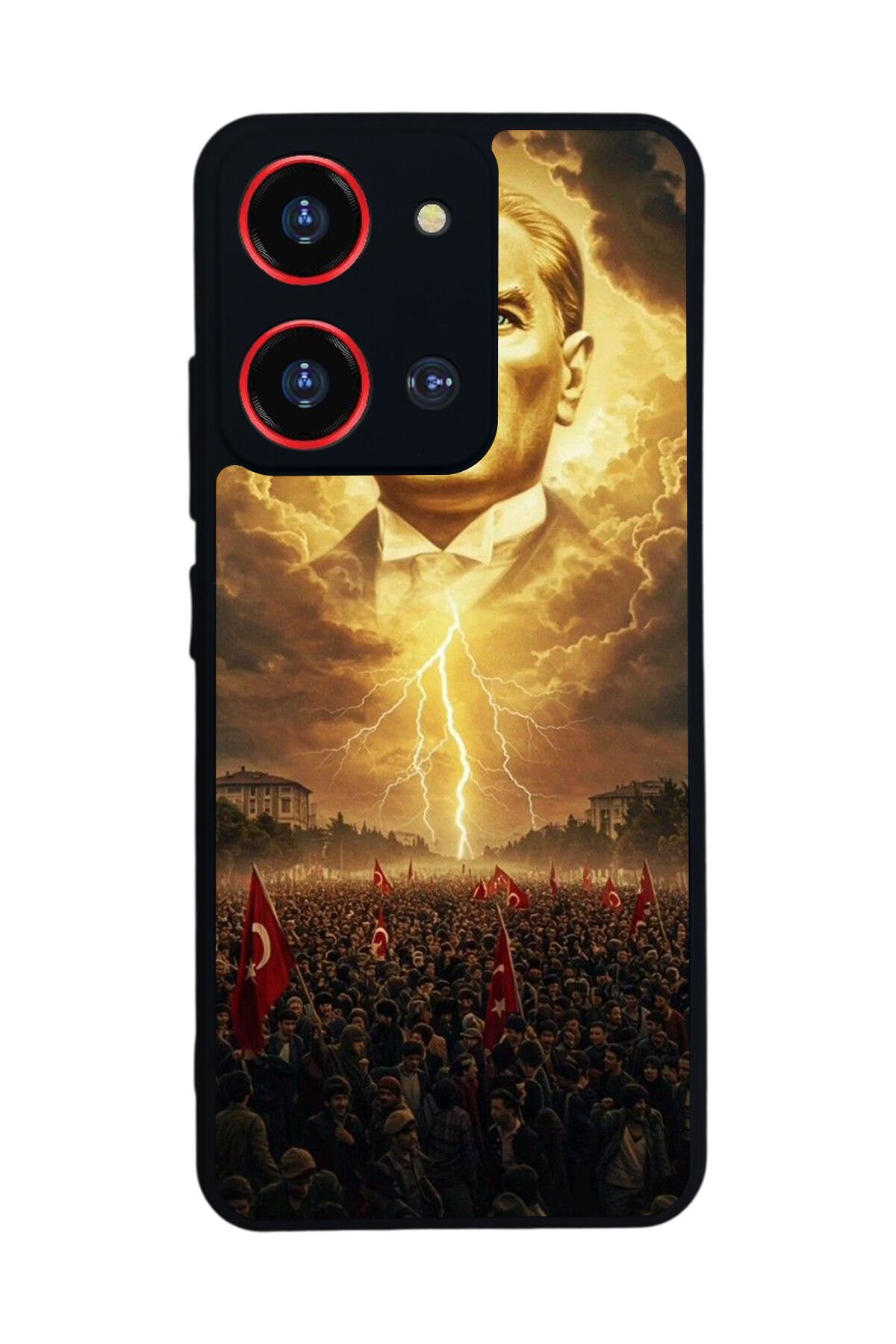 Reeder S19 Max Pro S 108MP Uyumlu Mustafa Kemal Ataturk Tasarımlı Glossy Premium Kılıf