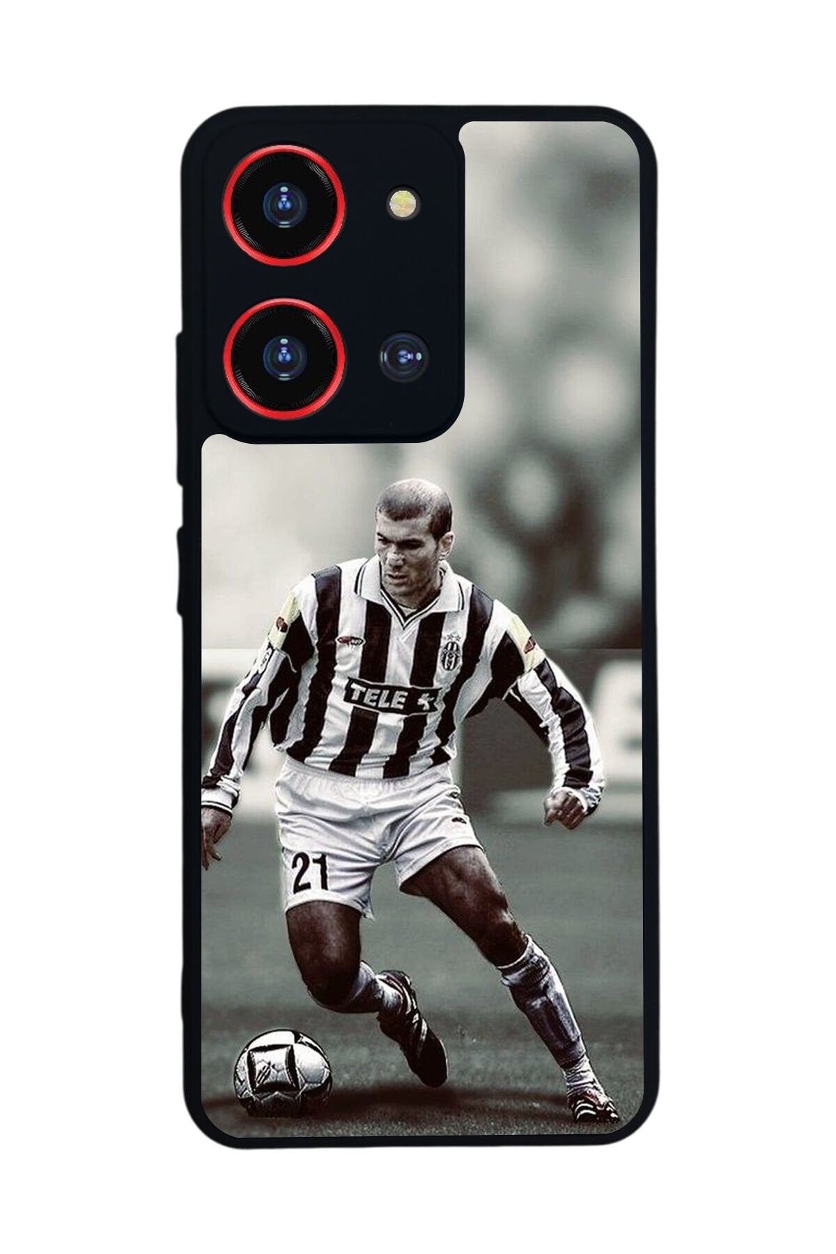 Reeder S19 Max Pro S 108MP Uyumlu Zidane Tasarımlı Glossy Premium Kılıf