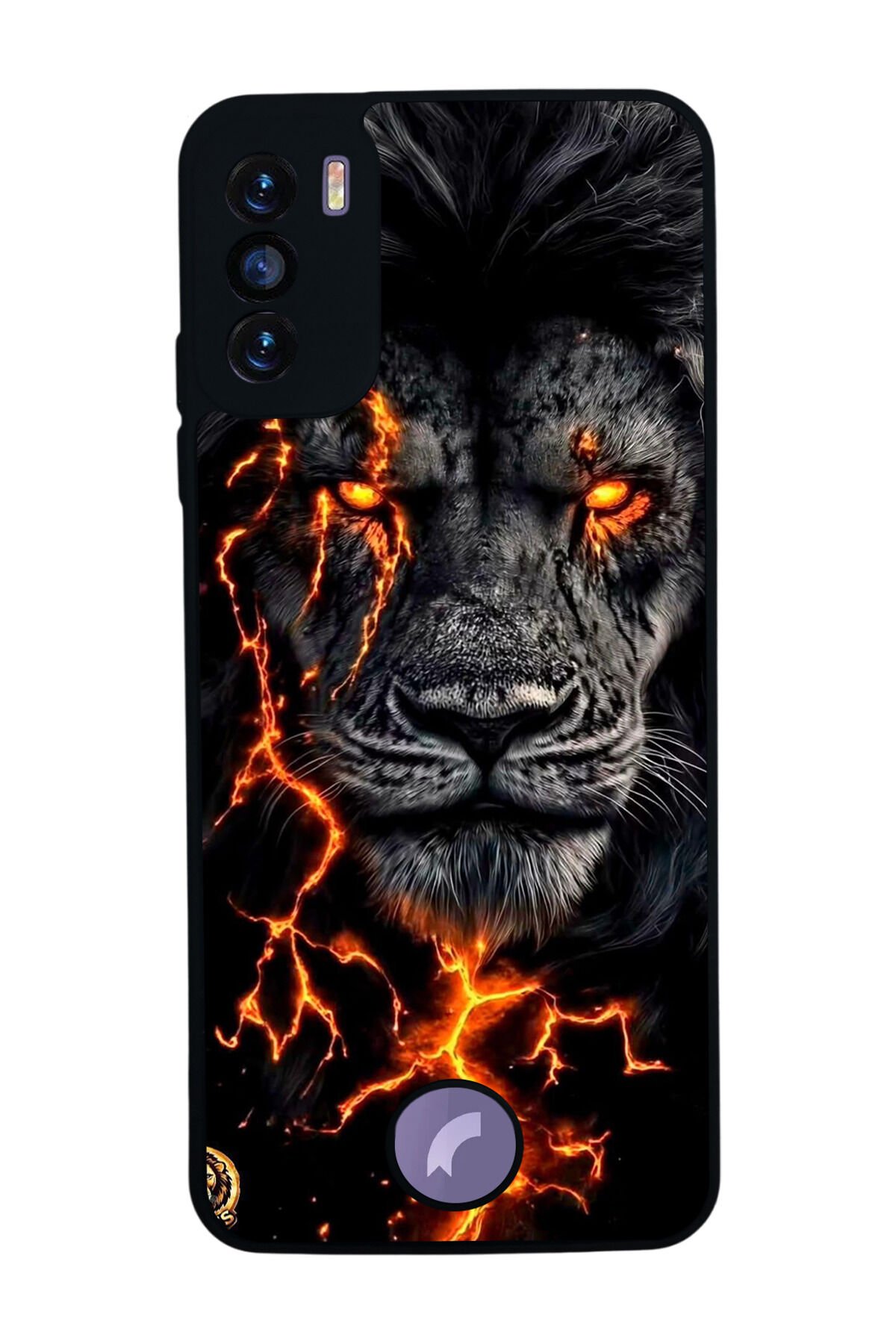 Reeder S19 Max Pro S Uyumlu Aslan Tasarımlı Glossy Premium Kılıf