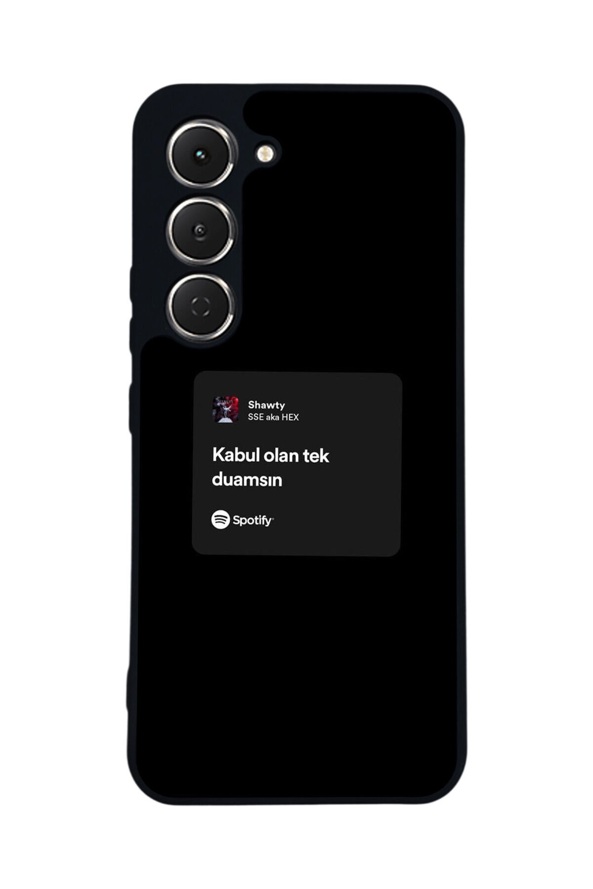Tecno Spark 40 Pro Uyumlu Sarki Sozleri Tasarımlı Glossy Premium Kılıf