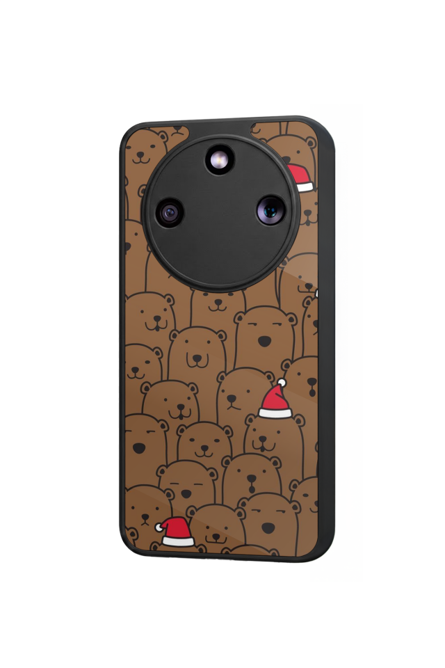 Honor Magic 8 Lite Uyumlu Ayı Tasarımlı Glossy Premium Kılıf