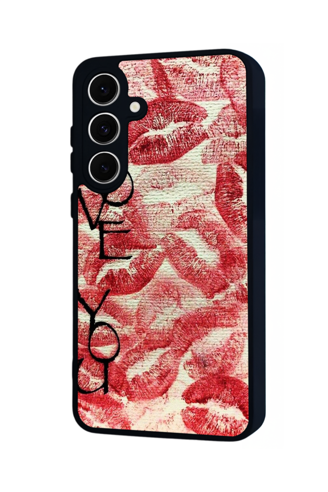 Samsung Galaxy S24 FE Uyumlu Dudak Tasarımlı Glossy Premium Kılıf