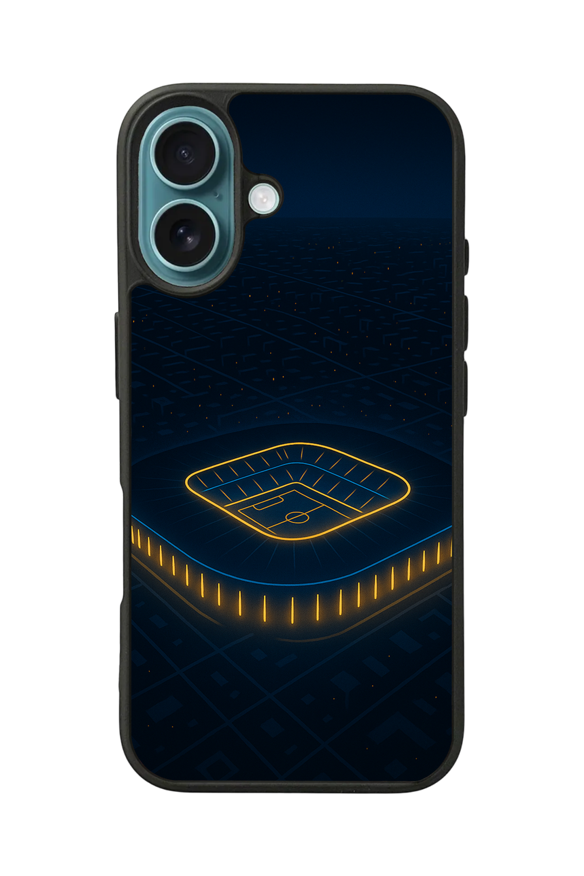 iPhone 16 Plus Uyumlu Fenerbahce Tasarımlı Glossy Premium Kılıf