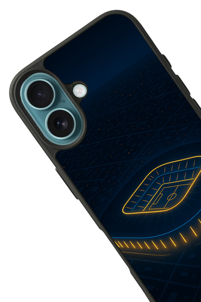 iPhone 16 Plus Uyumlu Fenerbahce Tasarımlı Glossy Premium Kılıf