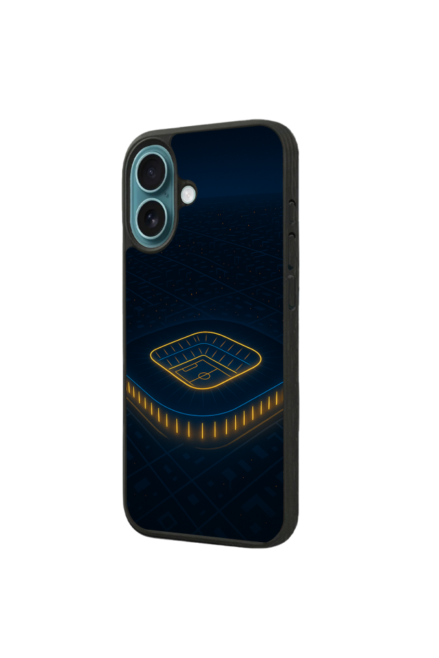 iPhone 16 Plus Uyumlu Fenerbahce Tasarımlı Glossy Premium Kılıf