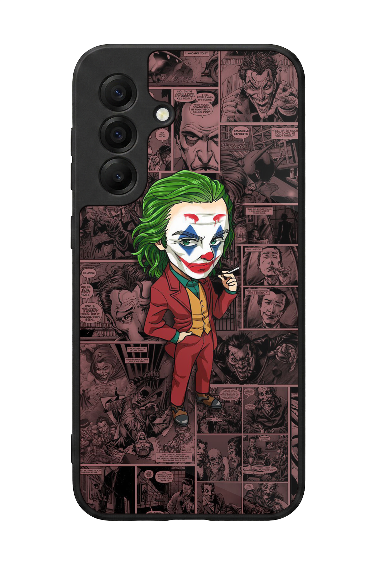 Samsung Galaxy A17 Uyumlu Joker Tasarımlı Glossy Premium Kılıf