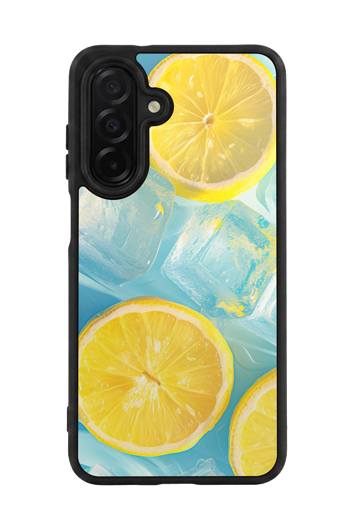 Samsung Galaxy A56 Uyumlu Limon Tasarımlı Glossy Premium Kılıf