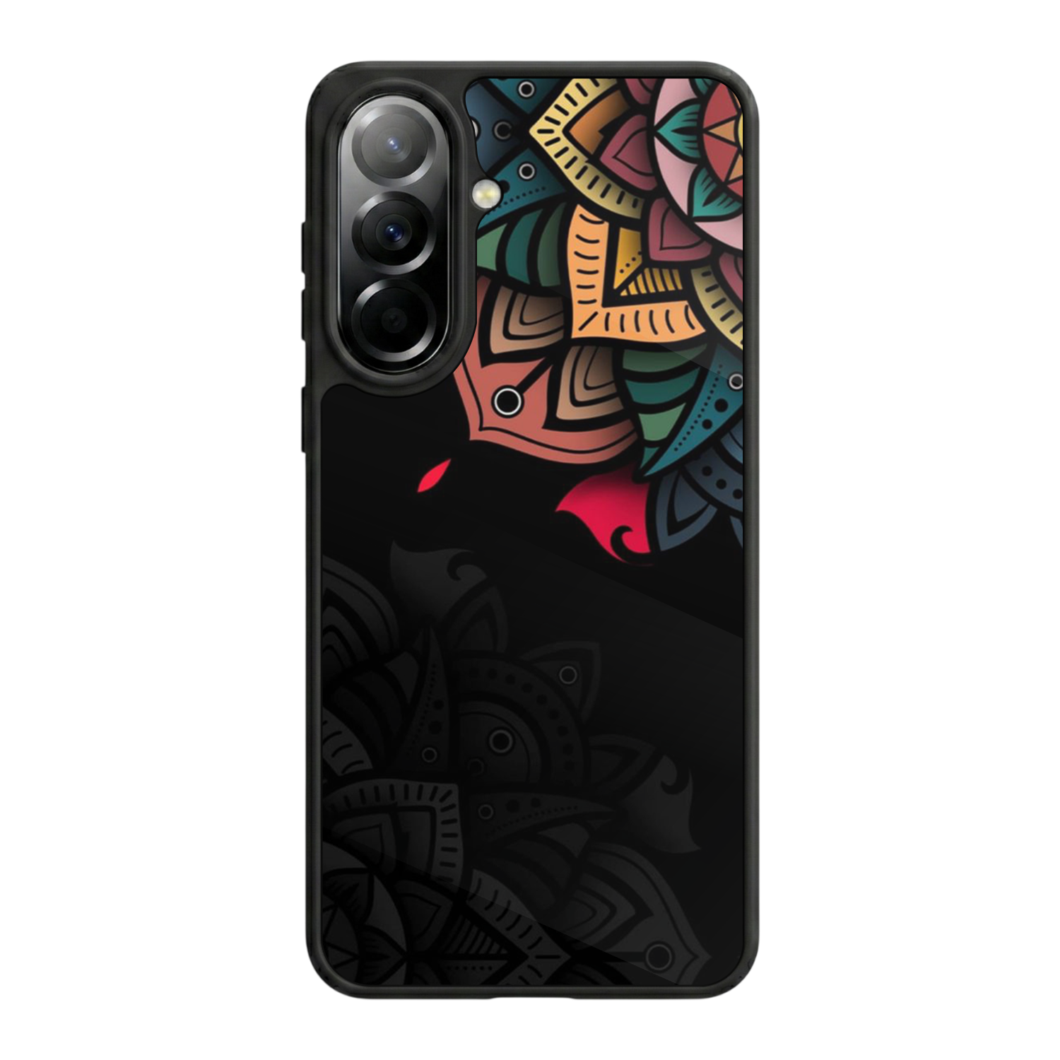 Samsung Galaxy A57 Uyumlu Mandala Tasarımlı Glossy Premium Kılıf