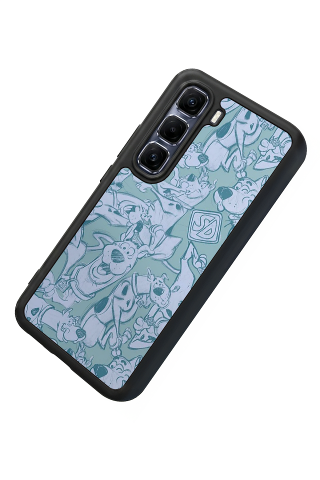 Infinix Hot 60 Pro Plus Uyumlu Scooby Doo Tasarımlı Glossy Premium Kılıf