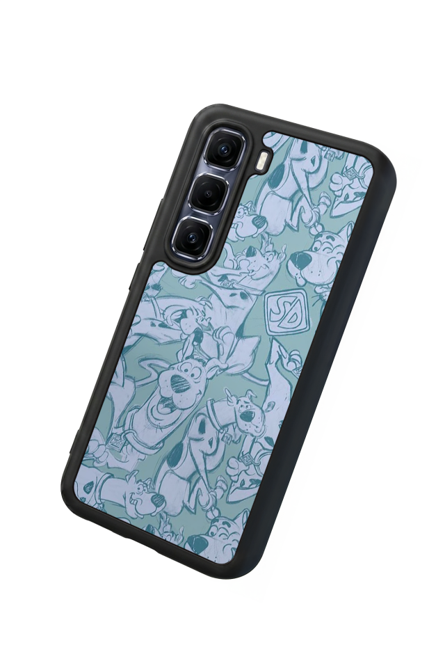 Infinix Hot 60 Pro Plus Uyumlu Scooby Doo Tasarımlı Glossy Premium Kılıf