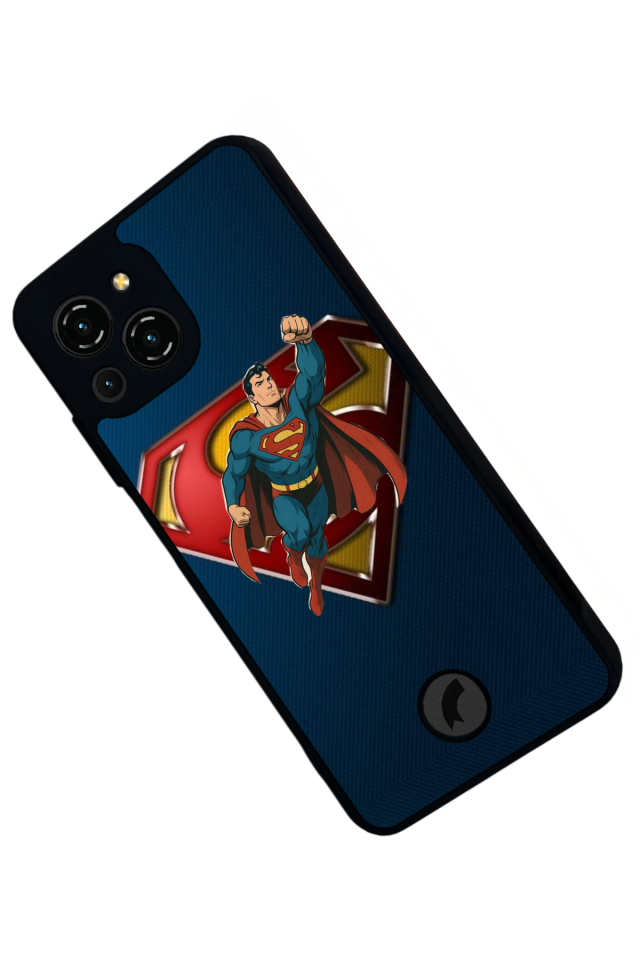 Reeder S23 Pro Max Uyumlu Superman Tasarımlı Glossy Premium Kılıf