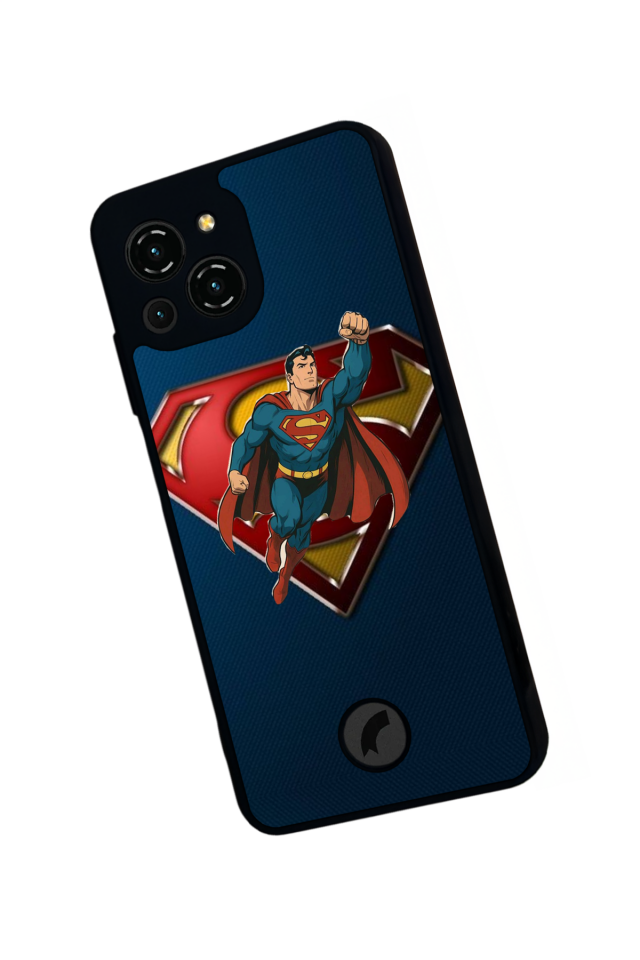 Reeder S23 Pro Max Uyumlu Superman Tasarımlı Glossy Premium Kılıf