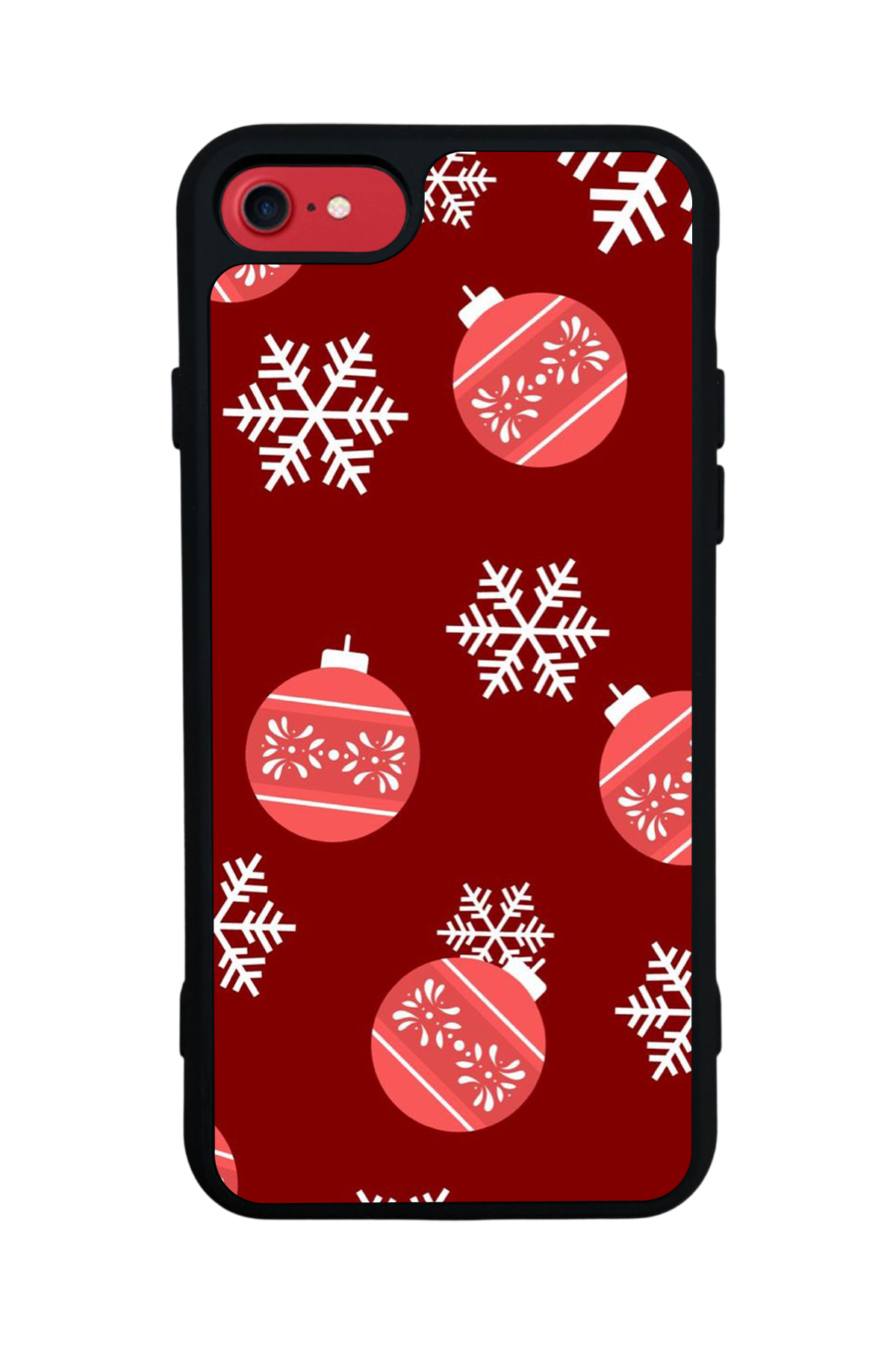 iPhone 7 Uyumlu Yilbasi Christmas Tasarımlı Glossy Premium Kılıf