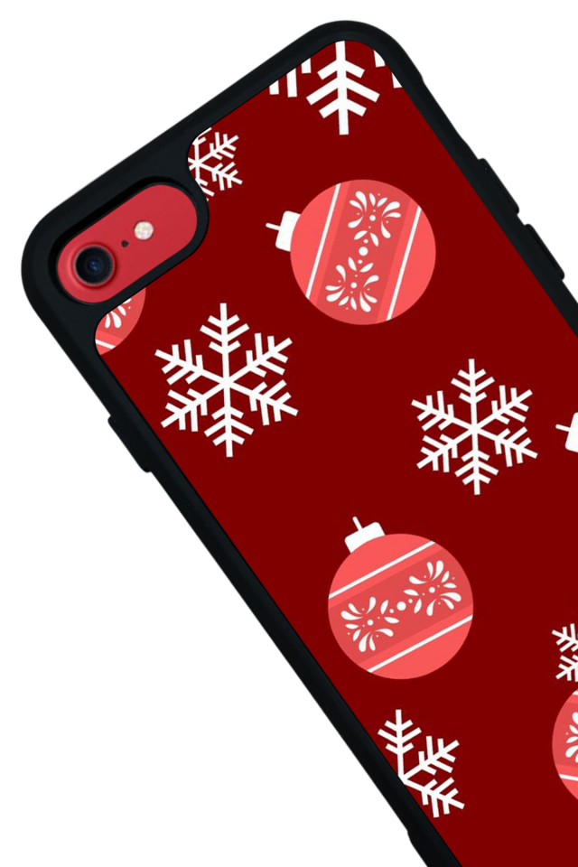 iPhone 7 Uyumlu Yilbasi Christmas Tasarımlı Glossy Premium Kılıf