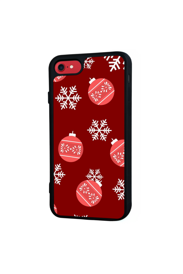 iPhone 7 Uyumlu Yilbasi Christmas Tasarımlı Glossy Premium Kılıf