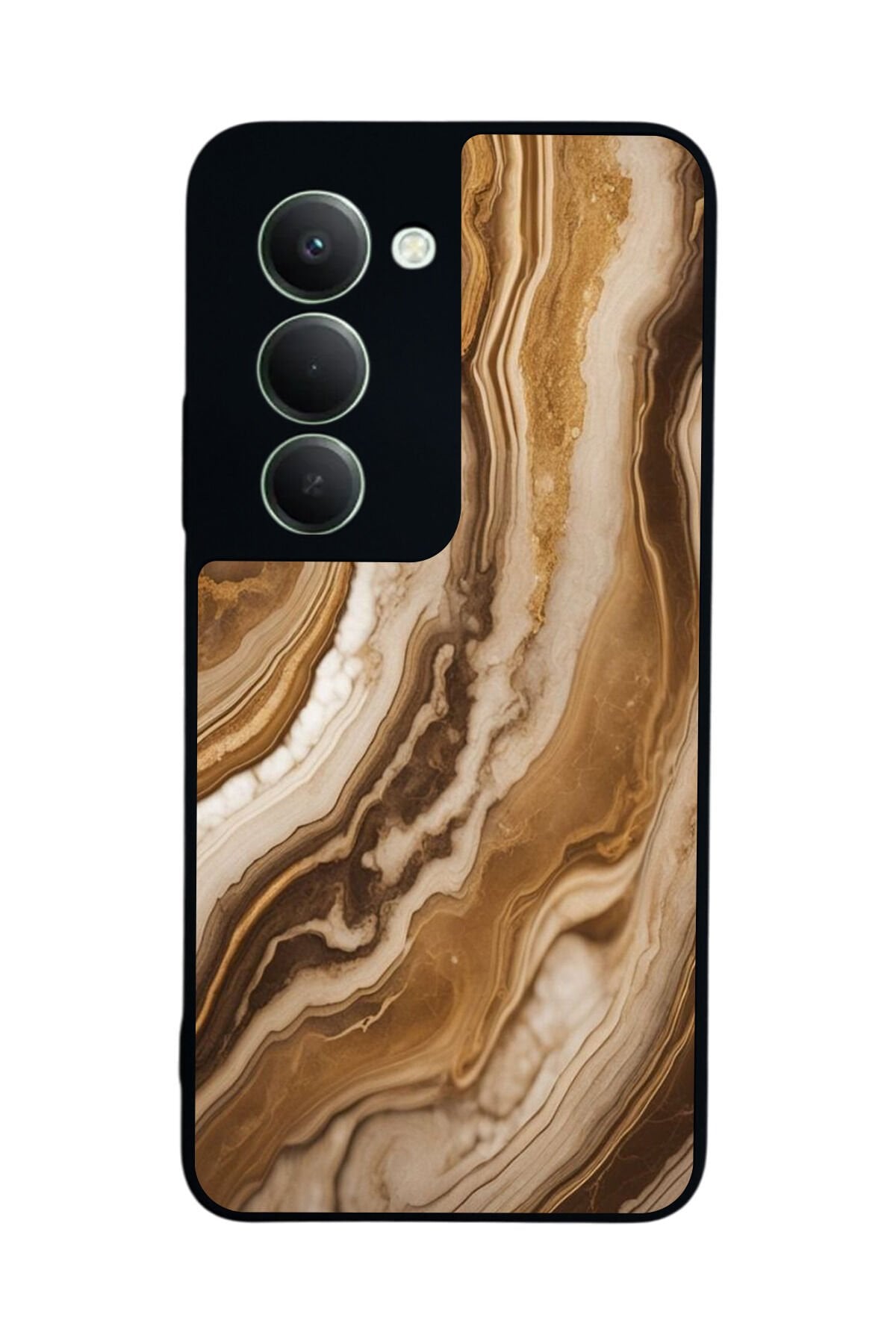 Xiaomi Redmi 15 5G Uyumlu Mermer Marble Tasarımlı Glossy Premium Kılıf