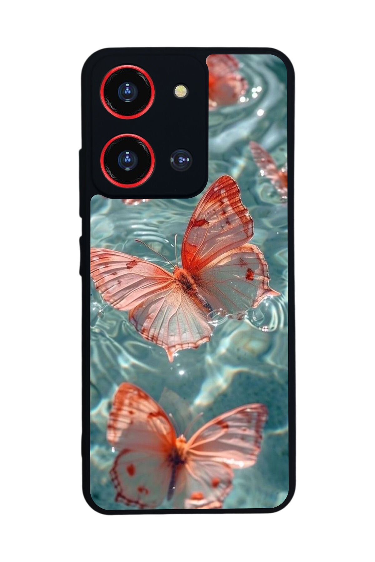 Reeder S19 Max Pro S ZOOM Uyumlu Kelebek Tasarımlı Glossy Premium Kılıf