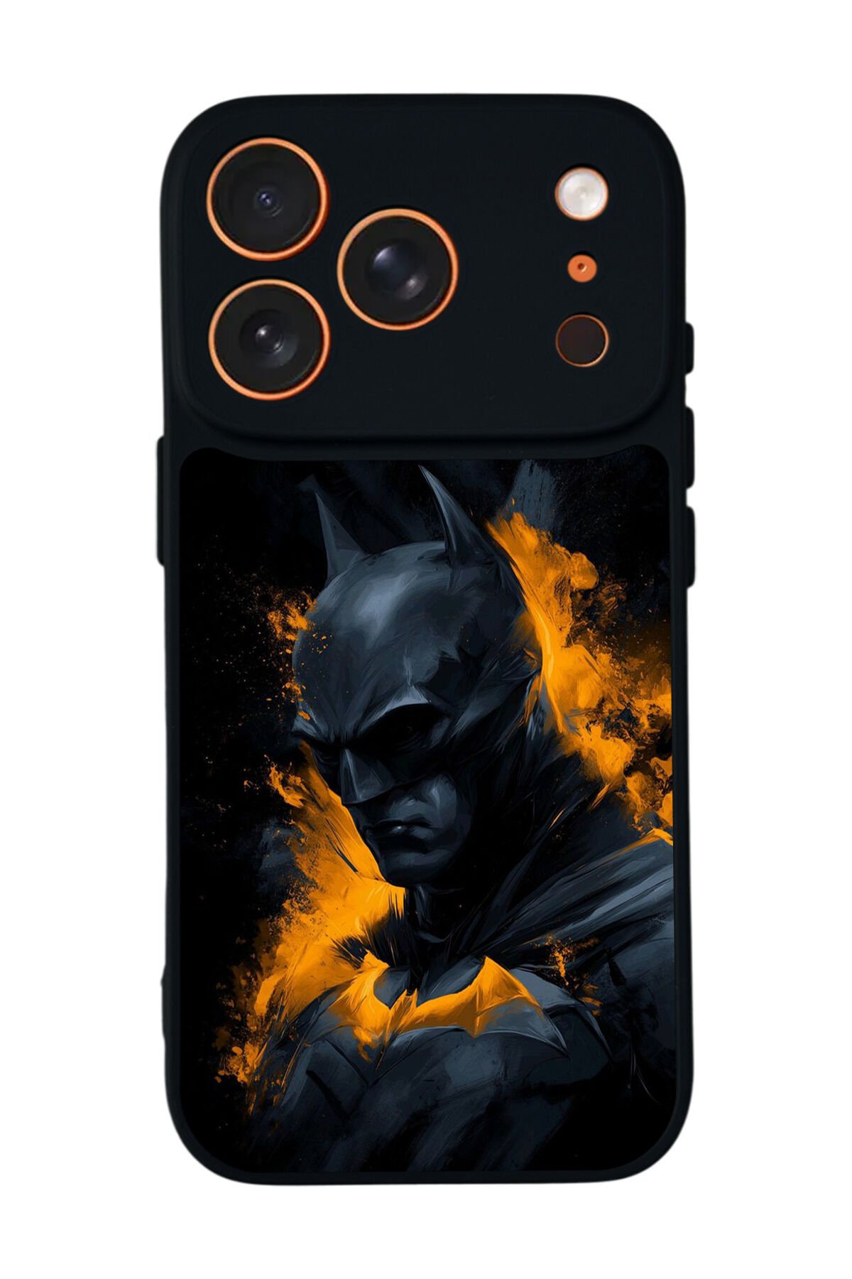 iPhone 17 Pro Uyumlu Batman Tasarımlı Glossy Premium Kılıf