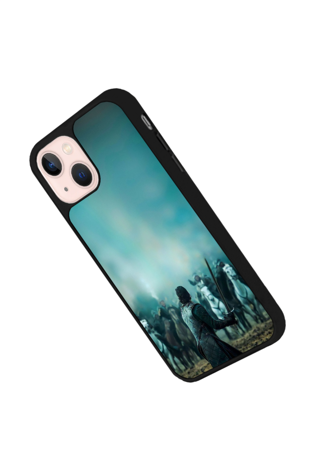 iPhone 14 Plus Uyumlu GameOfThrones Tasarımlı Glossy Premium Kılıf