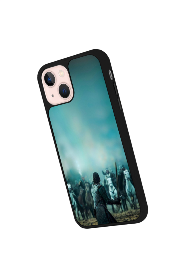 iPhone 14 Plus Uyumlu GameOfThrones Tasarımlı Glossy Premium Kılıf