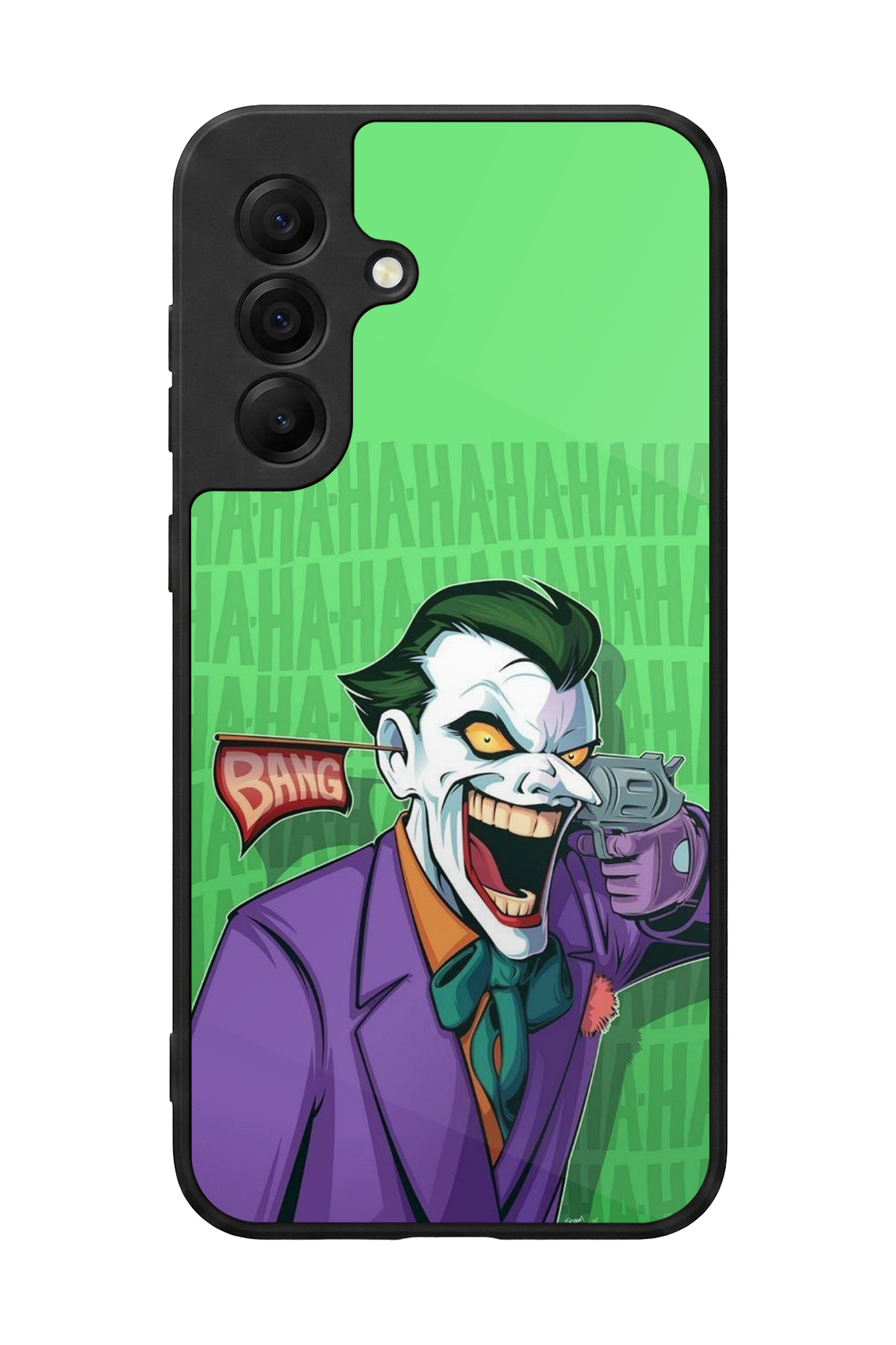 Samsung Galaxy A17 Uyumlu Joker Tasarımlı Glossy Premium Kılıf