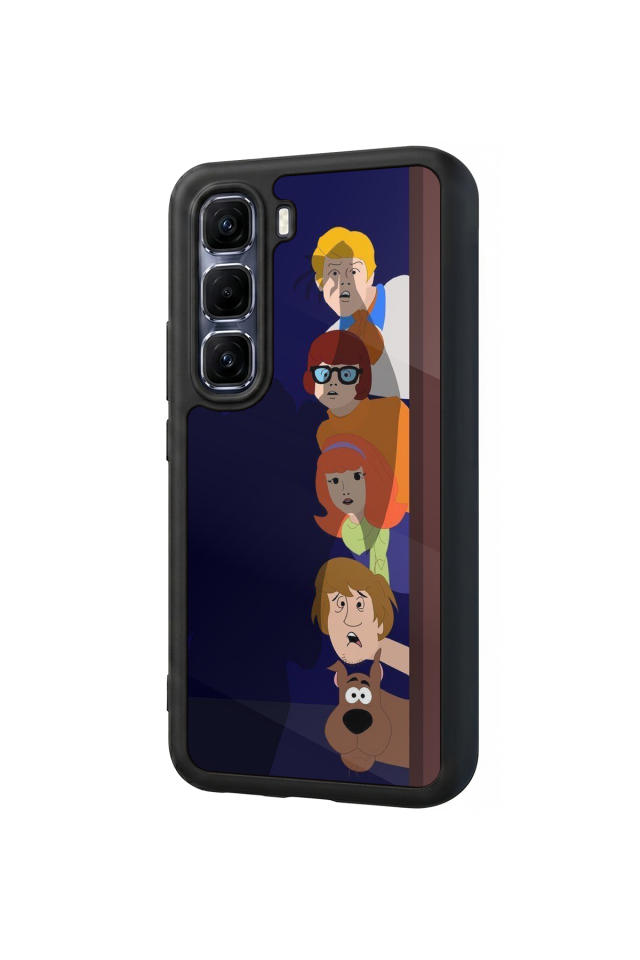 Infinix Hot 60 Pro Plus Uyumlu Scooby Doo Tasarımlı Glossy Premium Kılıf