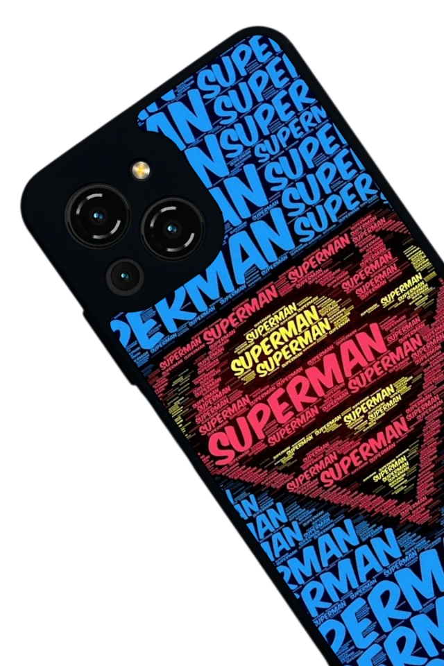 Reeder S23 Pro Max Uyumlu Superman Tasarımlı Glossy Premium Kılıf