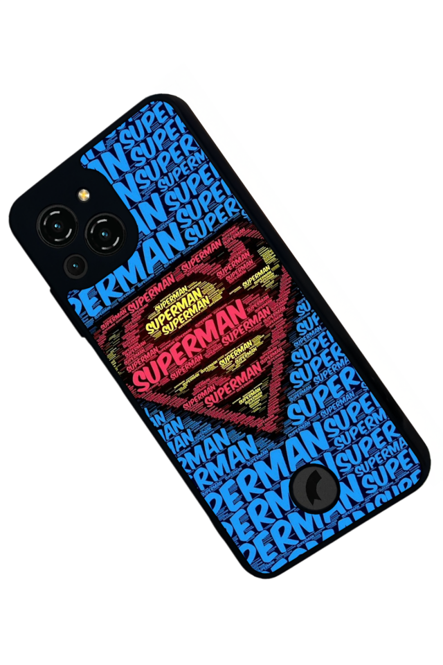 Reeder S23 Pro Max Uyumlu Superman Tasarımlı Glossy Premium Kılıf