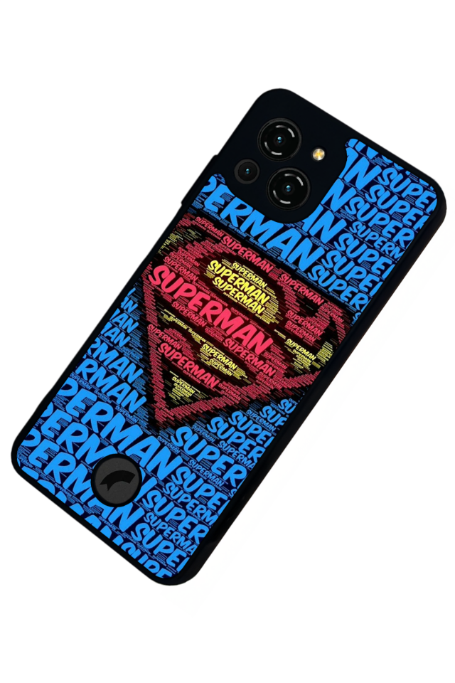 Reeder S23 Pro Max Uyumlu Superman Tasarımlı Glossy Premium Kılıf