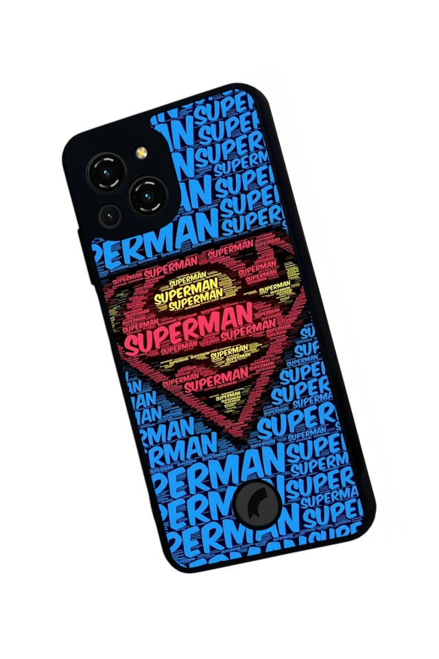 Reeder S23 Pro Max Uyumlu Superman Tasarımlı Glossy Premium Kılıf
