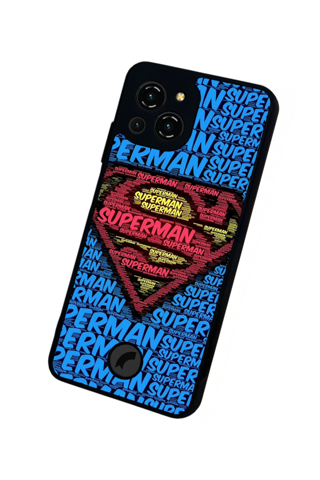 Reeder S23 Pro Max Uyumlu Superman Tasarımlı Glossy Premium Kılıf