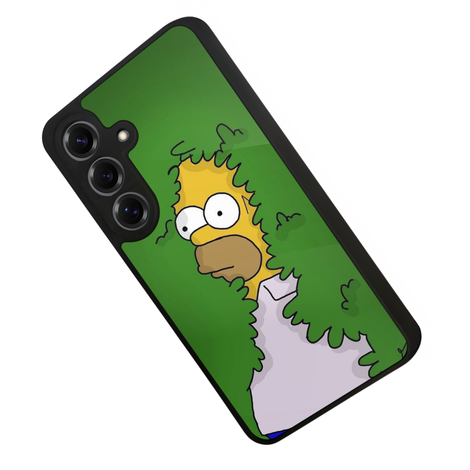 Samsung Galaxy S25 Uyumlu The Simpsons Tasarımlı Glossy Premium Kılıf