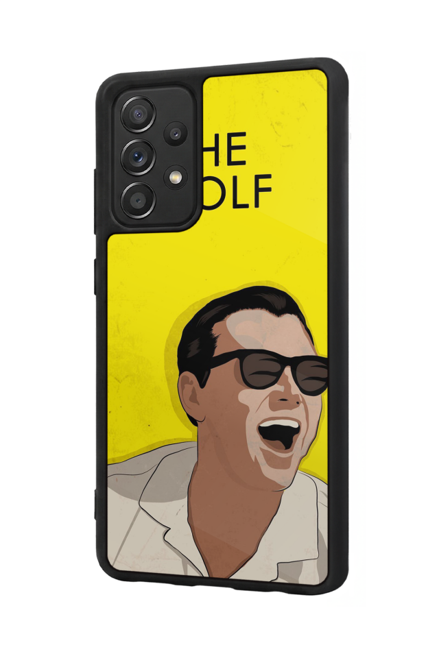Samsung Galaxy A72 Uyumlu TheWolf Tasarımlı Glossy Premium Kılıf