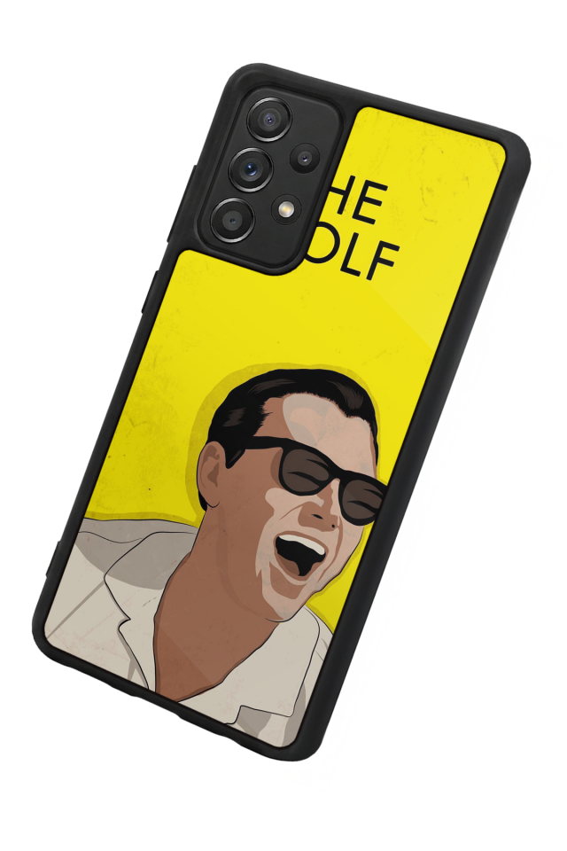 Samsung Galaxy A72 Uyumlu TheWolf Tasarımlı Glossy Premium Kılıf