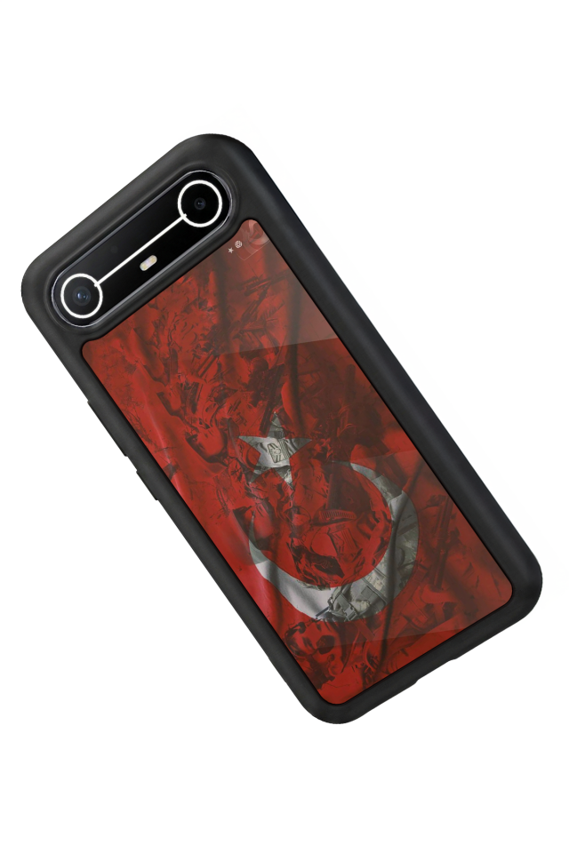 Tecno Spark Slim 5G Uyumlu Türk Bayragi Tasarımlı Glossy Premium Kılıf