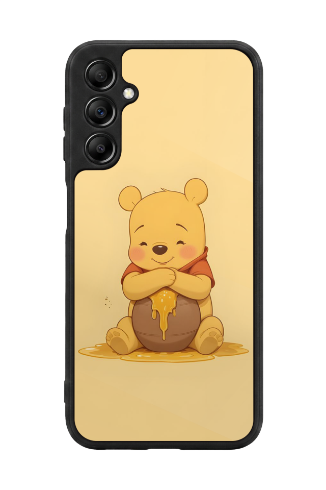 Samsung Galaxy A14 Uyumlu Winnie Tasarımlı Glossy Premium Kılıf