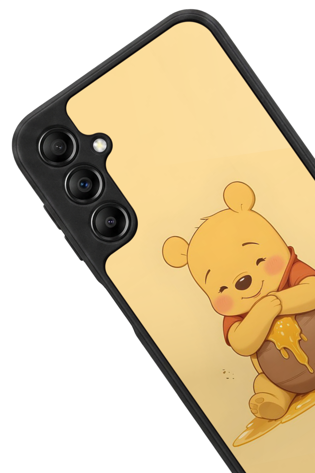 Samsung Galaxy A14 Uyumlu Winnie Tasarımlı Glossy Premium Kılıf