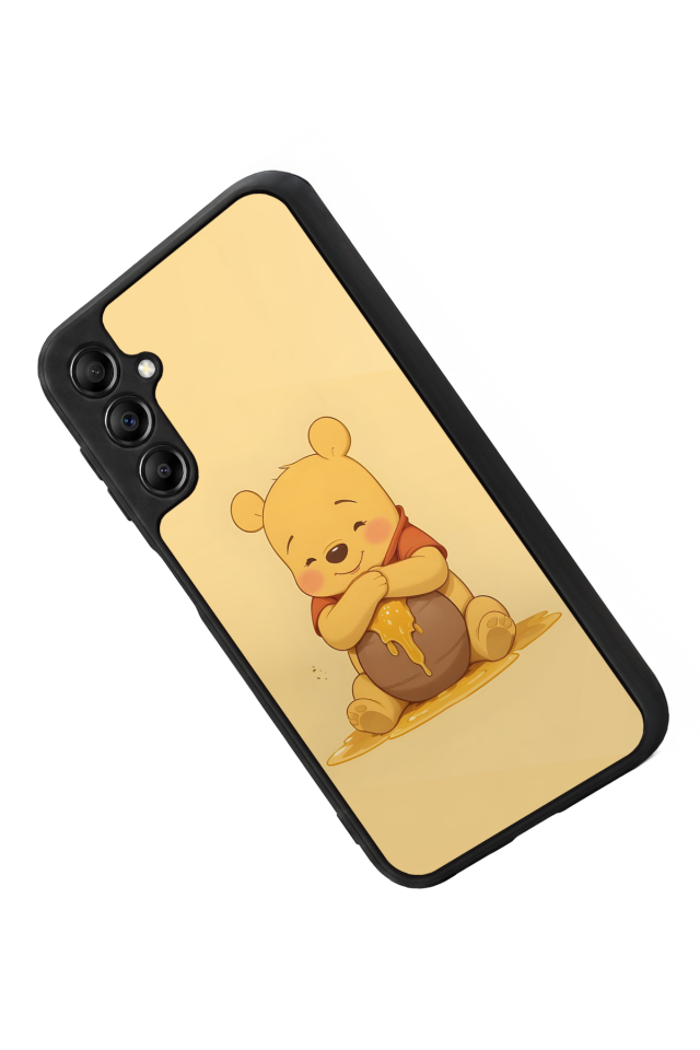 Samsung Galaxy A14 Uyumlu Winnie Tasarımlı Glossy Premium Kılıf