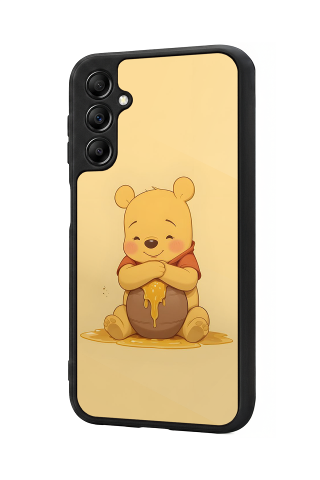 Samsung Galaxy A14 Uyumlu Winnie Tasarımlı Glossy Premium Kılıf