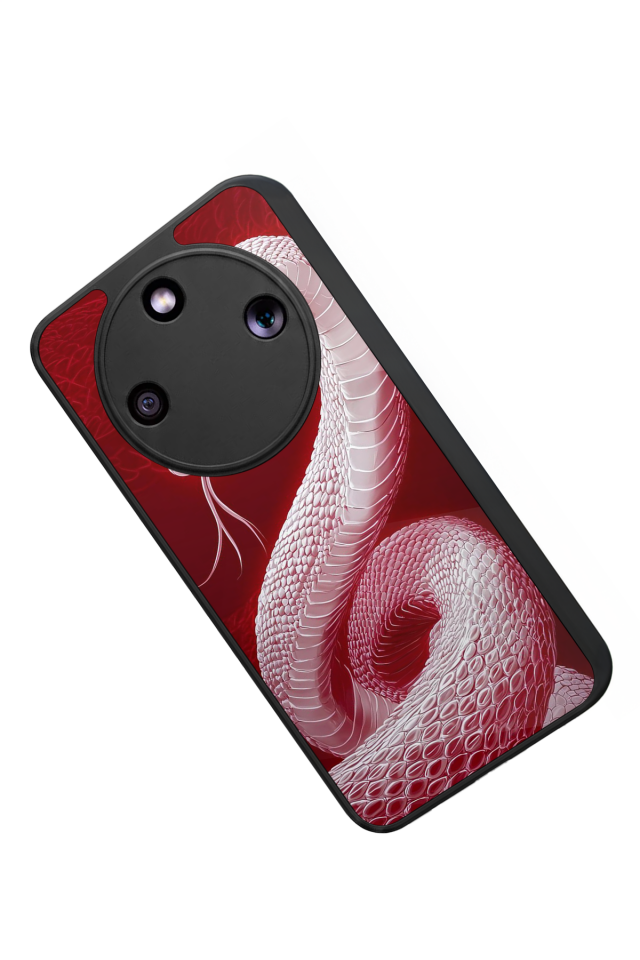 Honor Magic 8 Lite Uyumlu Ayı Tasarımlı Glossy Premium Kılıf