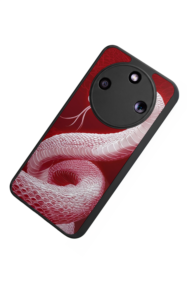 Honor Magic 8 Lite Uyumlu Ayı Tasarımlı Glossy Premium Kılıf