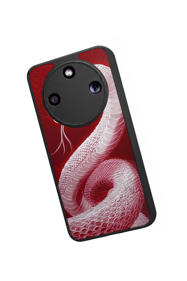 Honor Magic 8 Lite Uyumlu Ayı Tasarımlı Glossy Premium Kılıf