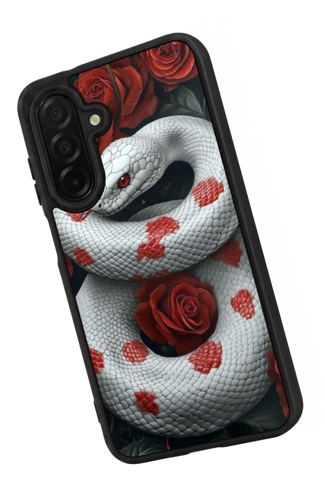 Samsung Galaxy A36 Uyumlu Yılan Tasarımlı Glossy Premium Kılıf