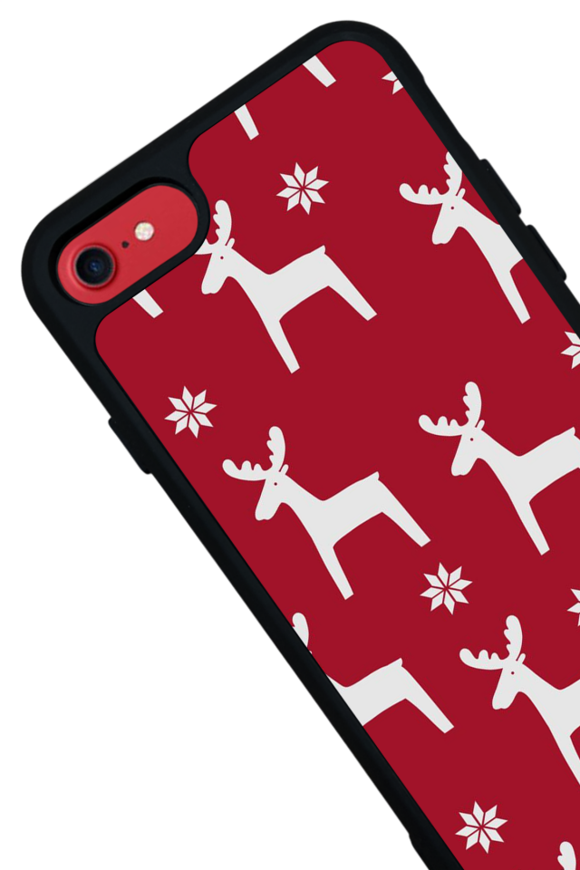 iPhone 7 Uyumlu Yilbasi Christmas Tasarımlı Glossy Premium Kılıf