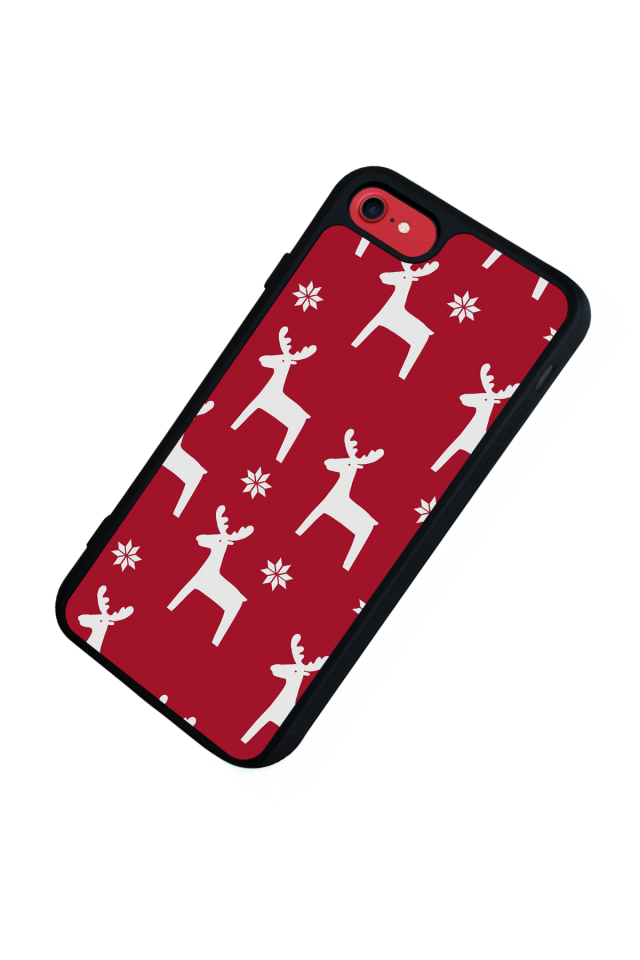 iPhone 7 Uyumlu Yilbasi Christmas Tasarımlı Glossy Premium Kılıf