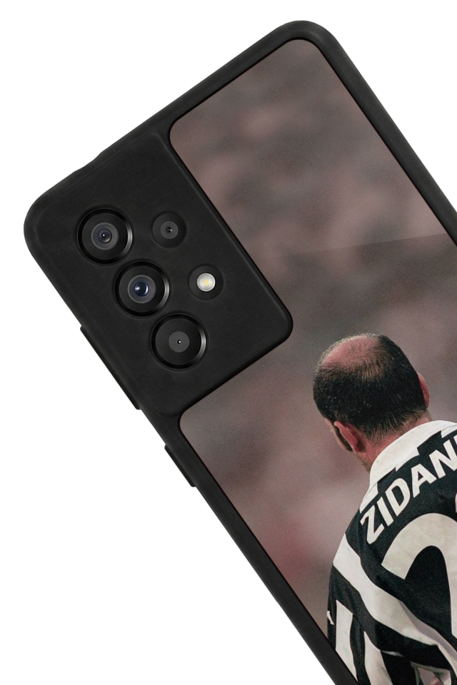 Samsung Galaxy A73 Uyumlu Zidane Tasarımlı Glossy Premium Kılıf