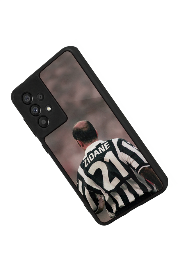 Samsung Galaxy A73 Uyumlu Zidane Tasarımlı Glossy Premium Kılıf