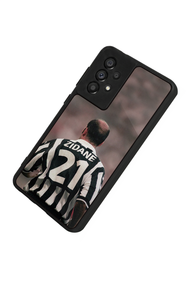 Samsung Galaxy A73 Uyumlu Zidane Tasarımlı Glossy Premium Kılıf