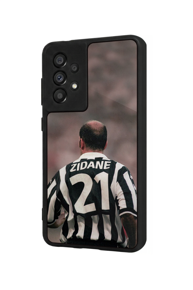 Samsung Galaxy A73 Uyumlu Zidane Tasarımlı Glossy Premium Kılıf