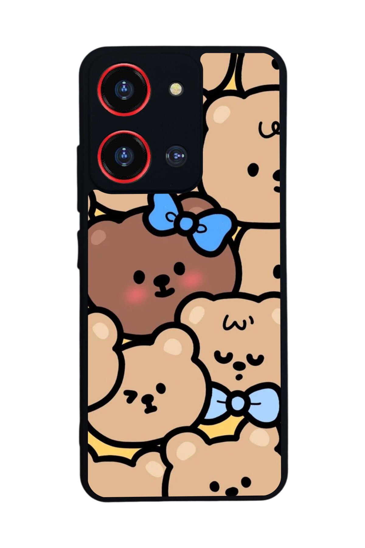 Reeder S19 Max Pro S 108MP Uyumlu Ayı Tasarımlı Glossy Premium Kılıf